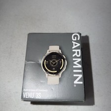Garmin Venu 3S Edelstahl-Silikon-Smartwatch - Französisch-Grau (010-02785-02)