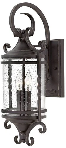 Hinkley Casa 21 1/2" High Olde Black Traditional Outdoor Wall Light - Picture 1 of 10