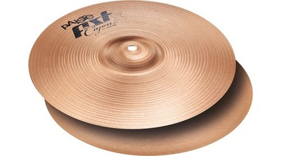 Paiste 12'' PSTX Cajon Hi Hat Percussion Becken CuSn8 2002 Bronze Cymbals Drum HH
