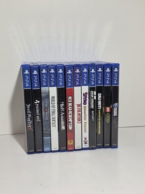PS4 Games Bundle 12 Games(Resident Evil 4,Nier Automata,God Of War, Devil Maycry