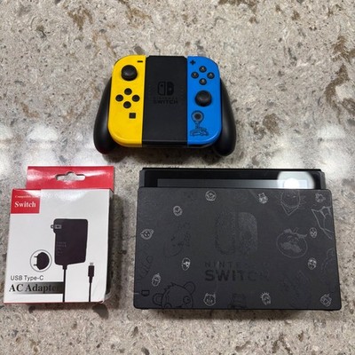 Nintendo Switch Fortnite Wildcat Edition Console Bundle Blue