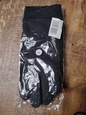 New Black Men Gloves XL