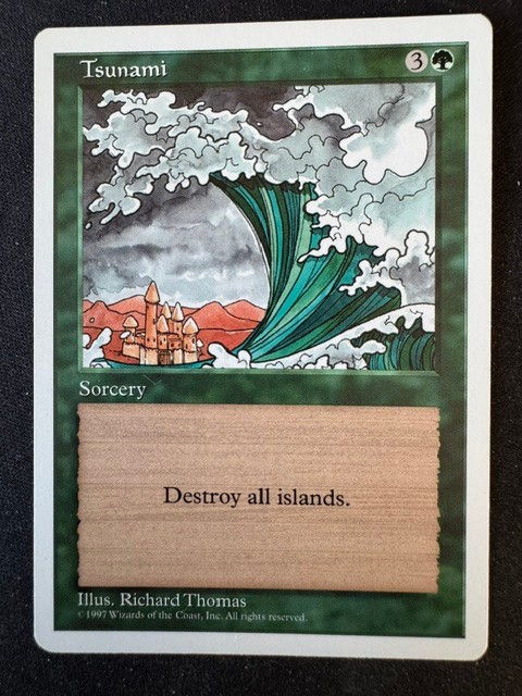 Tsunami - Fifth Edition - MTG