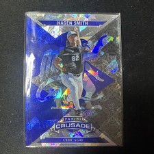 2025 Panini Crusade - Crusade Hagen Smith #74 Blue Cracked Ice (RC)