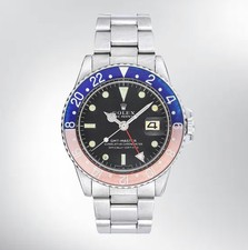 Rolex OysterPerpetual GMT-Master Pepsi Stainless Steel watch w/Date Ref. 1675