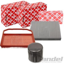 FEBI FILTER INSPEKTIONSPAKET passend für SEAT MII SKODA CITIGO VW UP 1.0