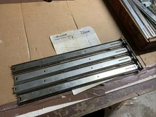4/ 2 Sets ACCURIDE C2006 Pencil Drawer Slide 19 IN. SLIDES new