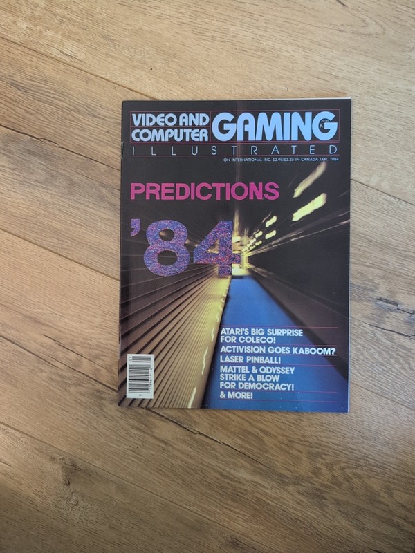 Video And Computer Gaming Illustrated Jan 1984 Magazine