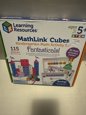 Learning Resources MathLink Cubes Kindergarten Math Activity Set: Fantasticals