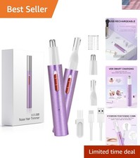 Professional Portable Trimmer for Women - Painless Facial Hair Removal