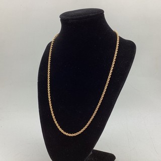 9ct / 375 Yellow Gold Chain Necklace Approx. 2.76g (J) MO#761