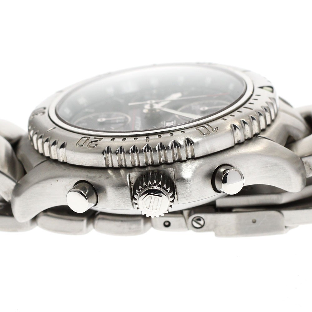 Tag Heuer Senna Limited Chronograph CT2114 Automatic Black Dial 41mm Date Men's image 3