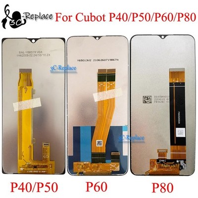 For Cubot P40 / P50 / P60 / P80 LCD Display Touch Screen Digitizer Assembly