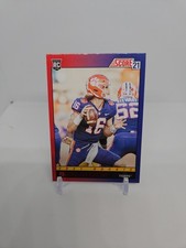 2021 Score Football 1991 Throwback Red Parallel Trevor Lawrence Rookie Card #TB1. rookie card picture