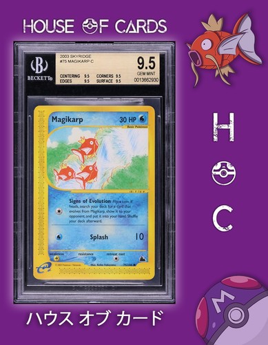 Magikarp graded BGS 9.5 for sale on eBay