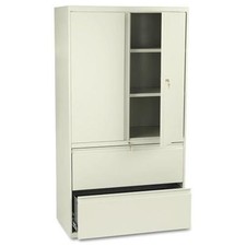 The Hon 885LSL Lateral File w/ Storage Cabinet 36"x19.3"x67"