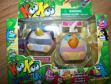 Koo Koo Zoo KooKoo Flocked Birds 2 Pack Who-Zee-What & Bad Tempered Sapsucker