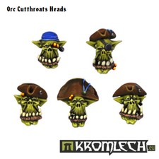 Kromlech Orc Cutthroats Heads New