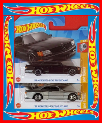 Hot Wheels 2023  2 Stück  ´89 MERCEDES-BENZ 560 SEC AMG HW TURBO   150/250   NEU