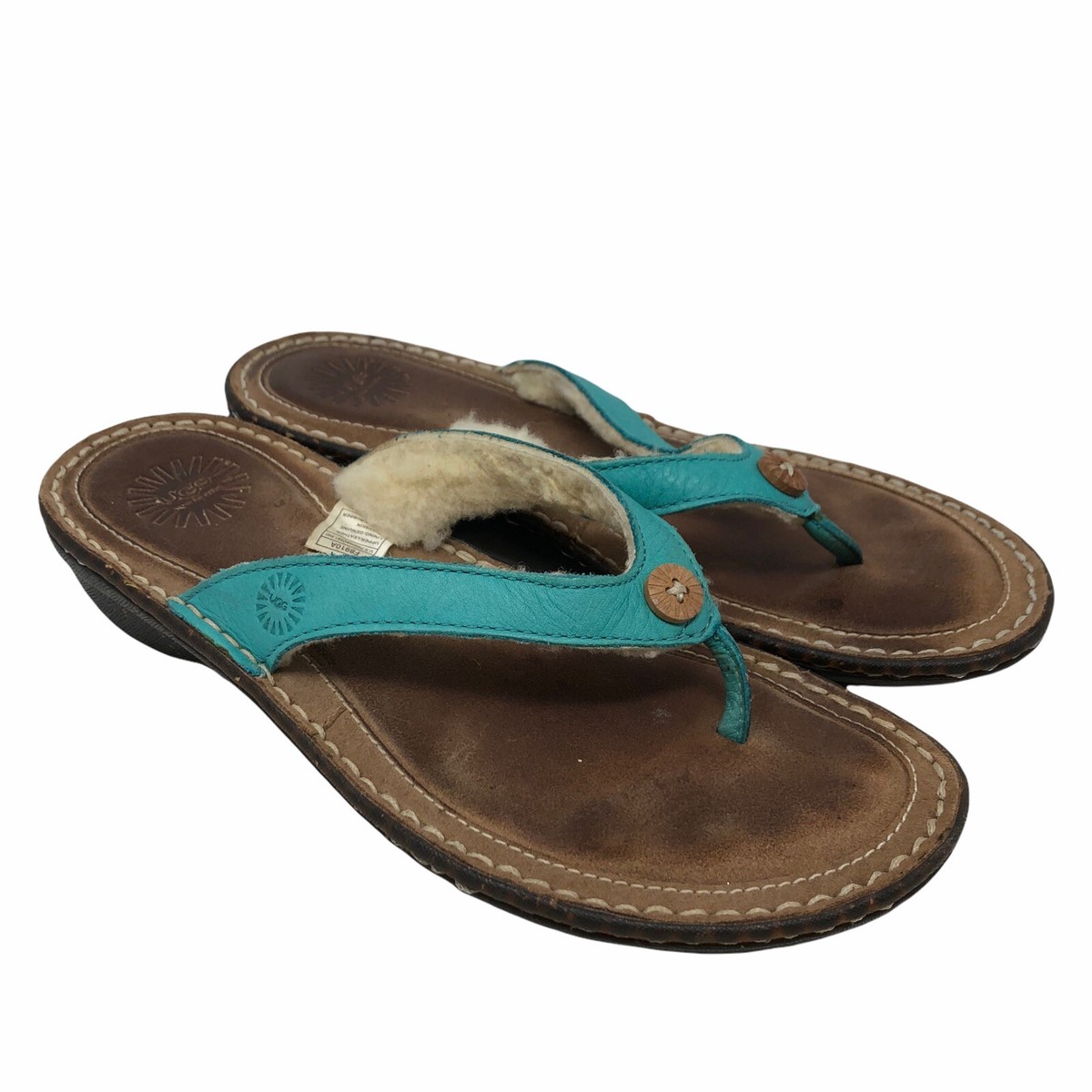 Ella | Womens Sheepskin Lining Slippers | Flip Flop Style | Drapers