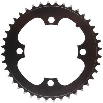 40T Flachstahl Kettenblatt - 104 BCD - schwarz - Ebike - 9-12 fach
