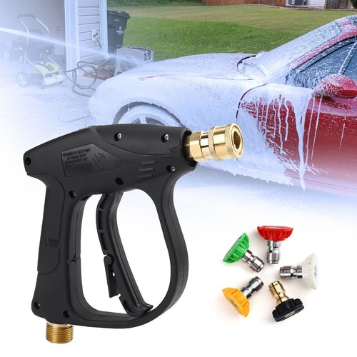 1/4" Snow Foam Lance Cannon Soap Bottle Sprayer Pressure Washer Gun Jet Car Wash - Picture 19 of 27