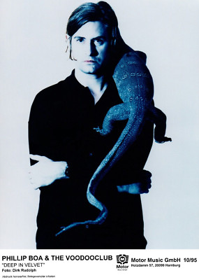 Phillip Boa & The Voodooclub - Promo Photo 1995 - She - God - Voodoocult