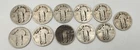 Standing Liberty Quarters (batch of 11)