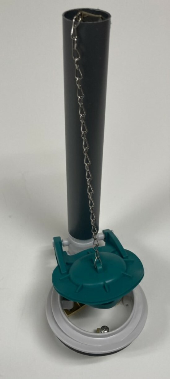 Eljer One Piece Toilet, 3.2 Inch Flush Valve w/Sliding Adjustable