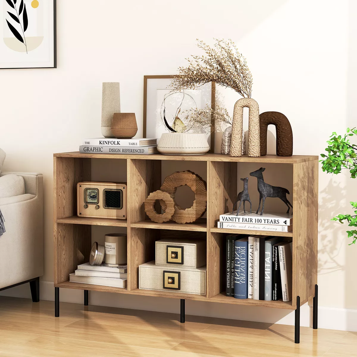 Bedroom Storage Shelving Unit