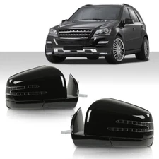 Fit For 05-11 Mercedes Benz W164 X164 ML GL Blind Spot Side View Mirror Assembly