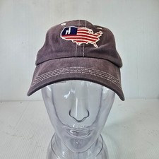Johnnie-O adjustable Baseball Hat Cap Adult Men's Gray Mesh Back Logo