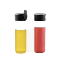 Tupperware Condiment Bottles Squeeze It 12 oz/350mL Dispensers  NEW