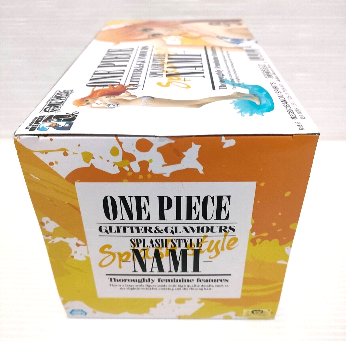 One Piece GLITTER & GLAMOURS SPLASH STYLE NAMI Figure BANPRESTO