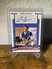 CAMPBELL SMITHWICK 2023 PANINI USA BASEBALL STARS & STRIPES AUTO 18U2-CS