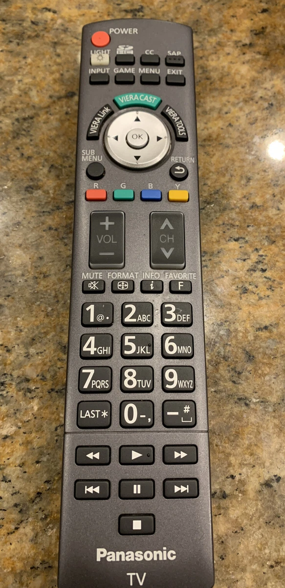 Panasonic Remote N2qayb