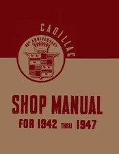 1942-1947 Cadillac All Models - Chassis Factory Shop Service Manual