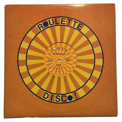 DAVID KEATON - Gloria 12'' 33 Single Promo Roulette 1983 Disco Electro VG+