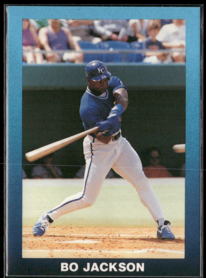 1990 Bo Jackson (Light Blue to Dark Blue Border) (unlicensed) #NNO Bo Jackson