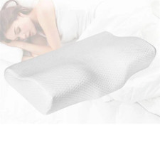 Cuscino in Memory Foam per Dolore Cervicale Sostegno Vertebre Cervicali da Letto