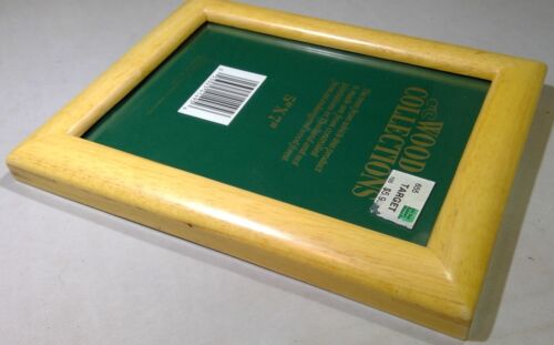 Wood Collections Light Wood Photo Frame Holds 5 x 7 Photo Standing or Hanging - Picture 6 of 12