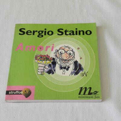 (Sergio Staino) Amori 1996 Minimum Fax 1 Aufl. widmung und autogramm