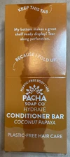 7 Pack PACHA Soap Co Hydrate Conditioner Bar Coconut Papaya Plastic free RARE