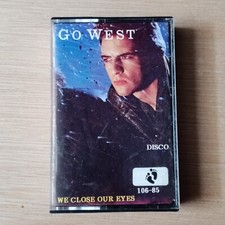 GO WEST We Close Our Eyes - Rare Malaysia Cassette Footprint