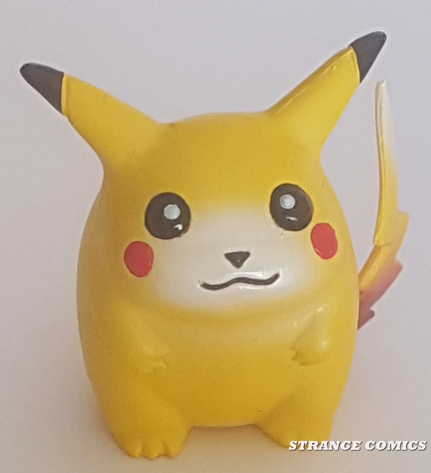 POKEMON PIKACHU ORIGINAL TAKARA TOMY PVC 2" - Immagine 2 di 4