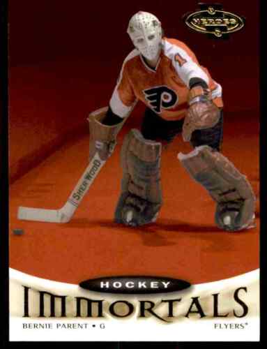 2000-01 Upper Deck Heroes Hockey Immortals Bernie Parent #135 - Afbeelding 1 van 2