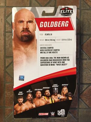 Mattel WWE GOLDBERG Elite Figure Series 74 WWF WCW Championship