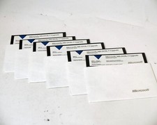 Microsoft MS-DOS 5 Upgrade Operating System 6x 5.25 Floppy Disks