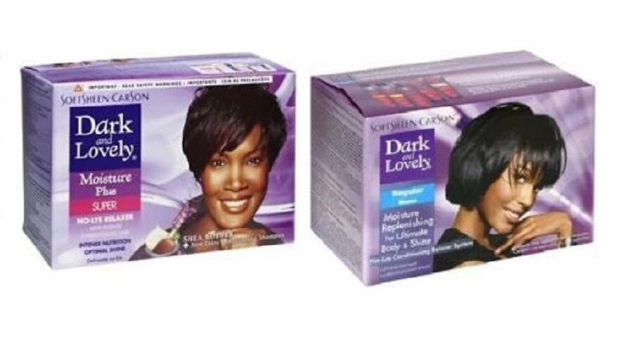 Dark and Lovely No-Lye Hair Relaxer Kit (Super/ Regular) FAST UK POST !!!!