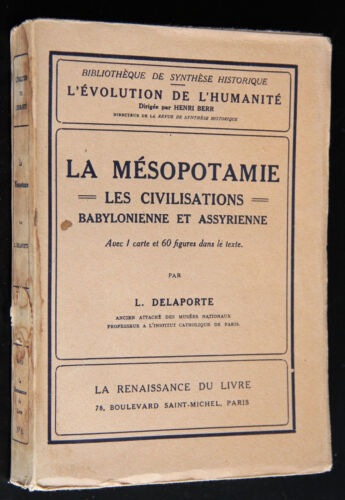 Delaporte La Mésopotamie Les Civilisations babylonienne et assyrienne 1923 - Foto 1 di 4